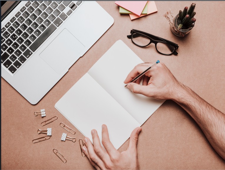 Illustration de travail au bureau