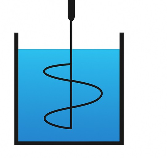 Illustration mettant en application un ruban hélicoïdal